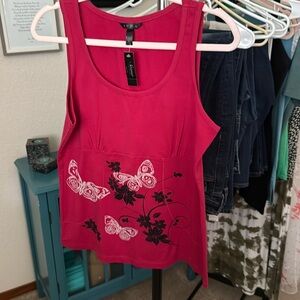 Soma NWT Persian Red Tank Size S